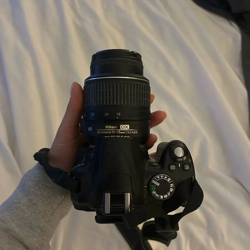 Nikon Black Digital Camera with Professional DSLR Design